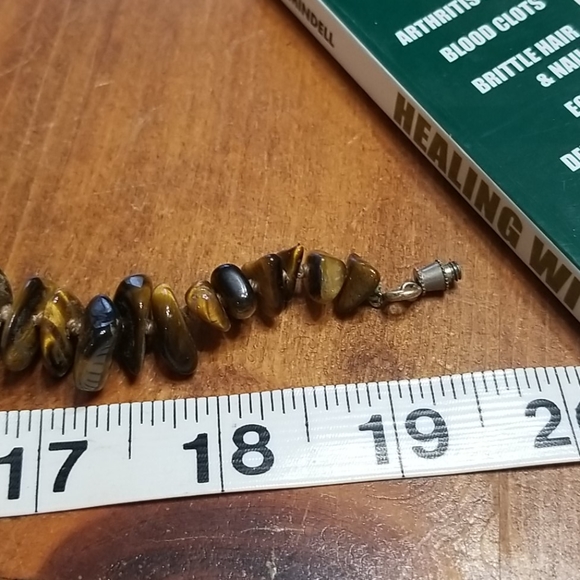 VINTAGE Tiger Eye Necklace - Picture 2 of 4